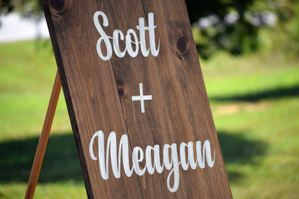 Welcome To Our Wedding Ceremony Sign