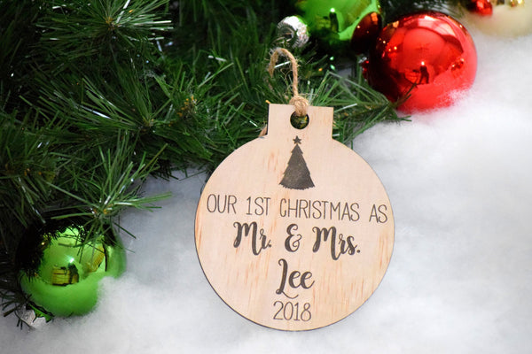 Our 1st Christmas Ornament