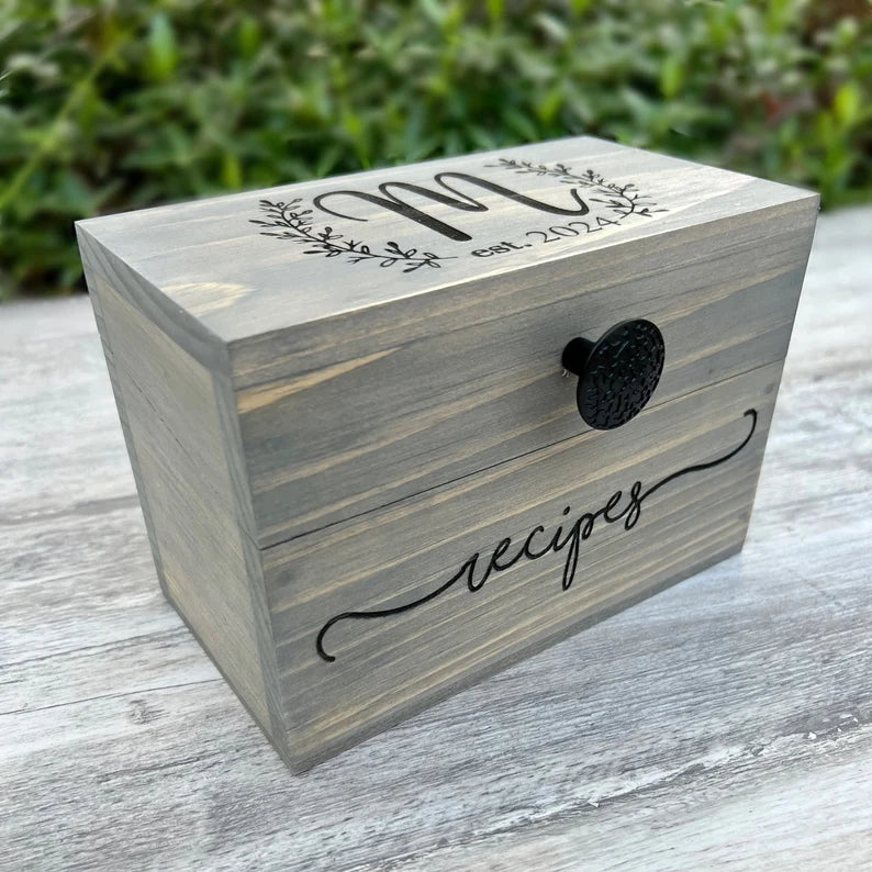 Wooden Card Box Ideas