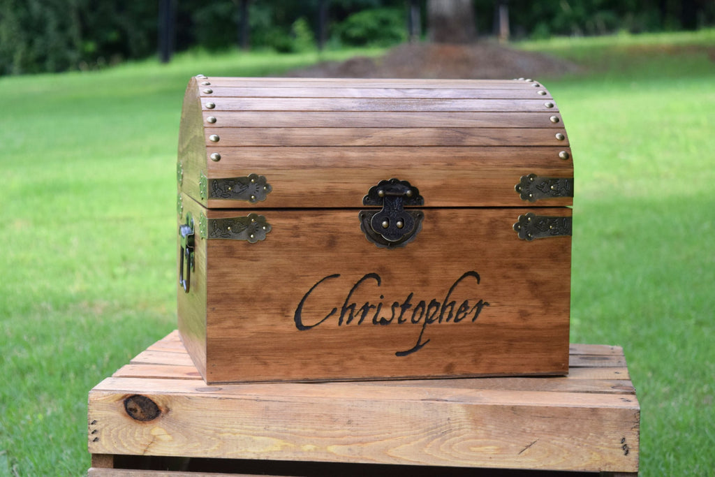 wooden chest box