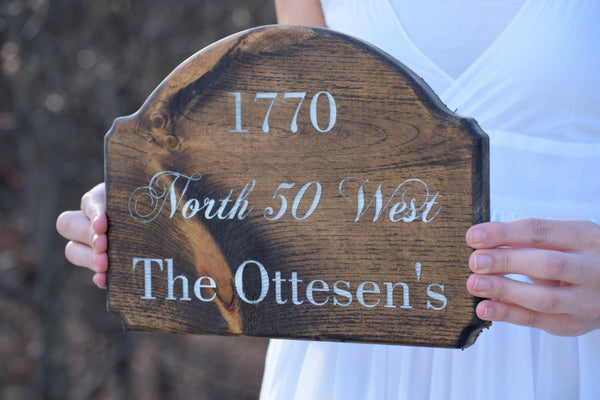 Personalized Home Address Plaque