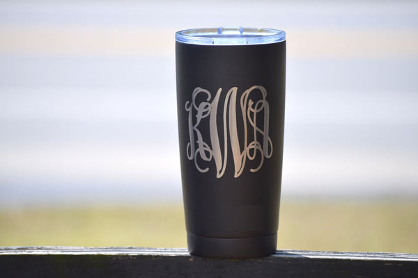 Personalized Monogrammed Engraved Tumbler