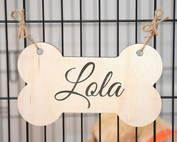Personalized Dog Name Kennel Sign