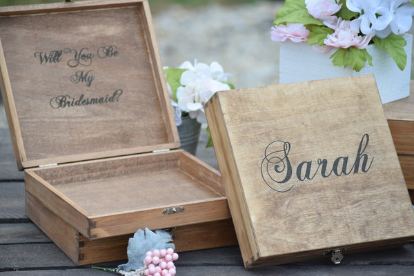 Will You Be My Bridesmaid Box - Bridal Party Gift Box