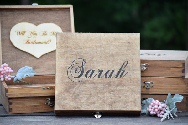 Will You Be My Bridesmaid Box - Bridal Party Gift Box
