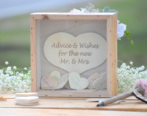 Wedding Advice Shadow Box