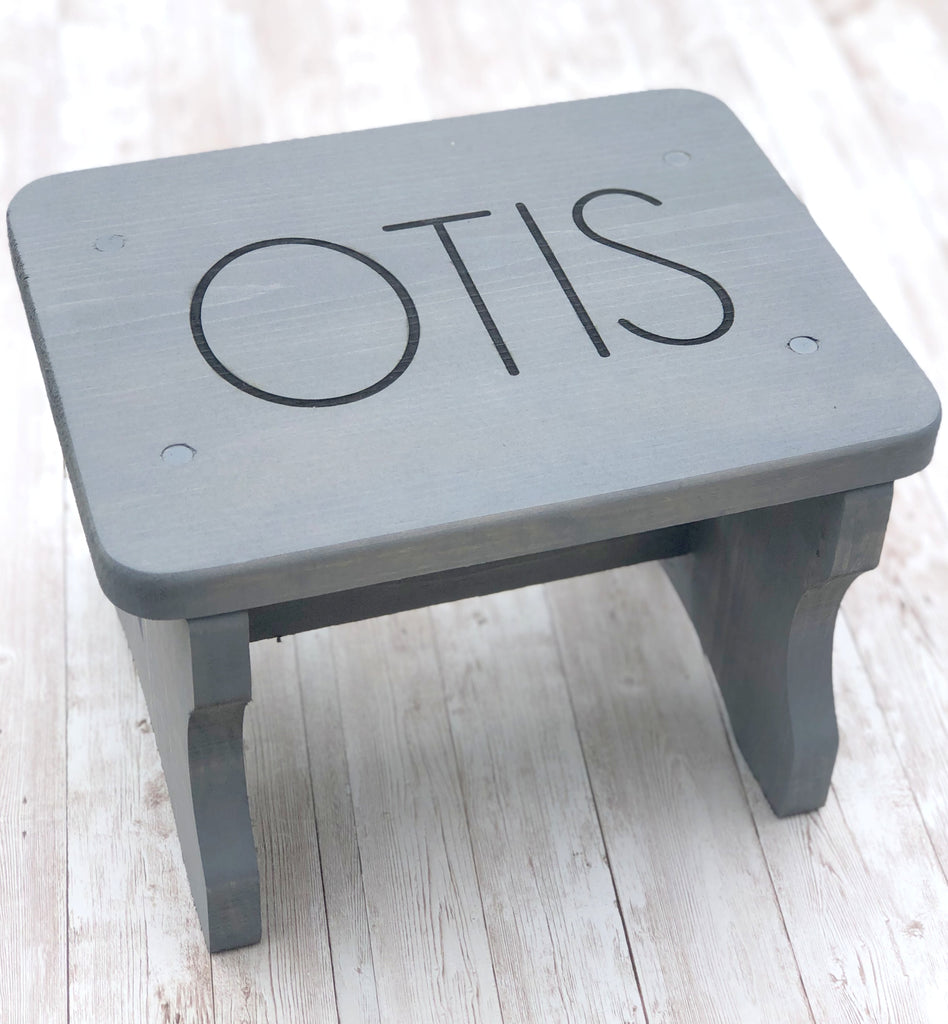 Personalized Kids Stepping Stool