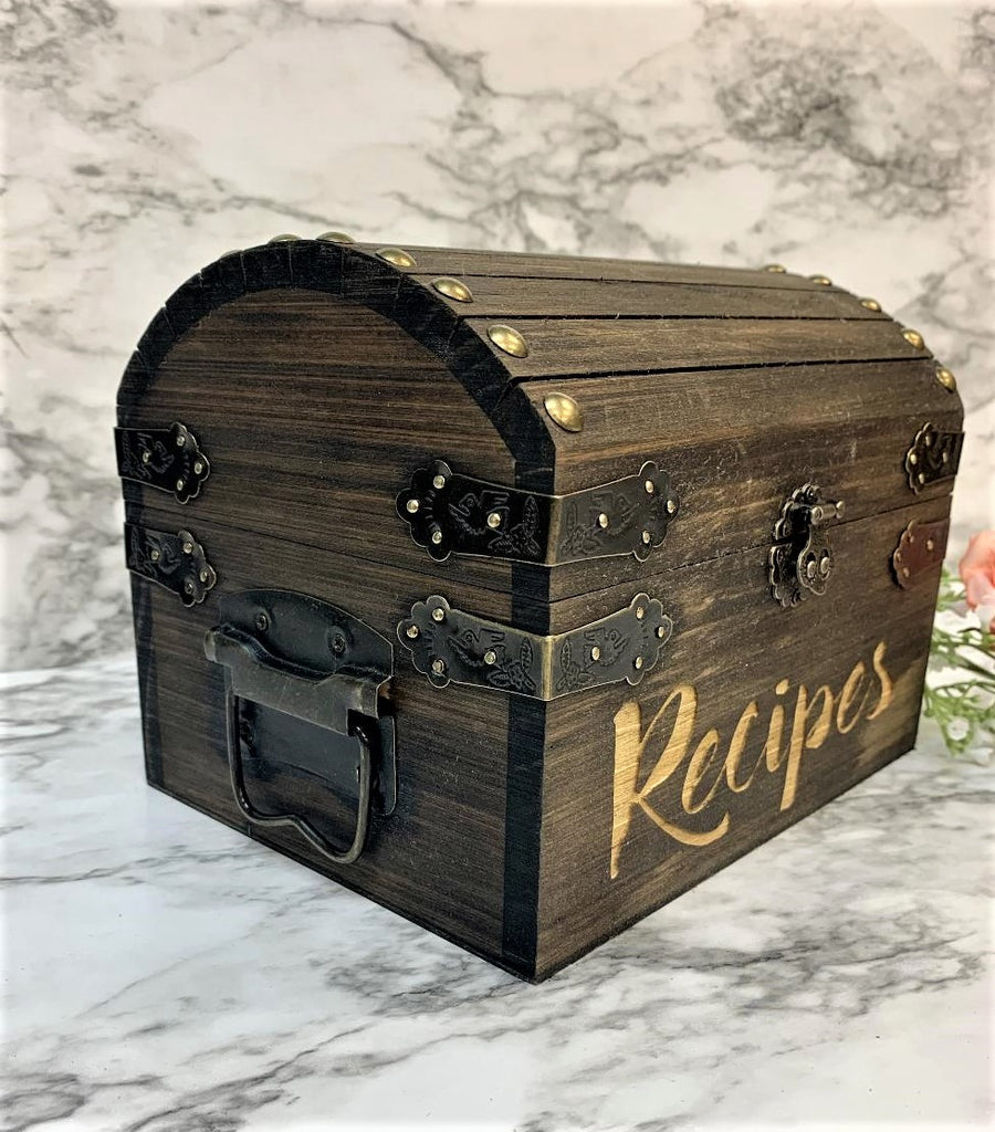 recipe card box - recipe card holder - recipe box – Country Barn Babe